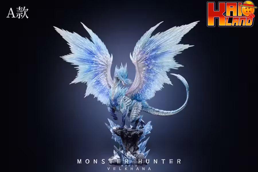 Monster Hunter Dragon Realm Studio Velkhana Resin Statue