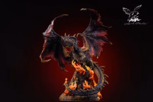 Monster Hunter Lark Studio Fatalis Resin Statue