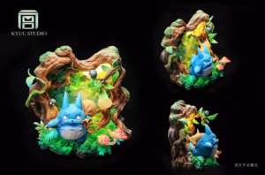 My Neighbor Totoro Kyuu Studio Hayao Miyazaki Tree Hollow Totoro Resin Statue