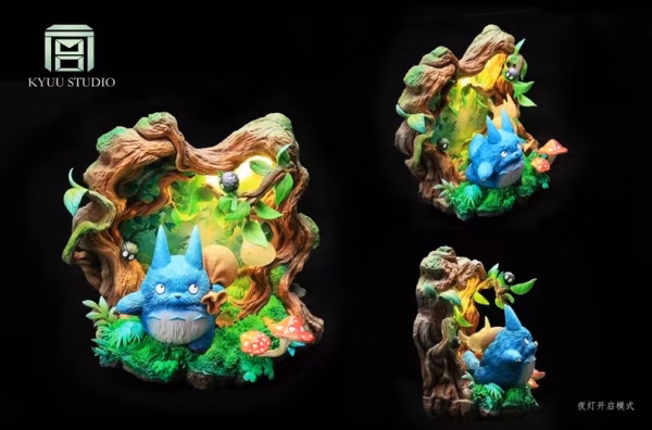 My Neighbor Totoro Kyuu Studio Hayao Miyazaki Tree Hollow Totoro Resin Statue 2