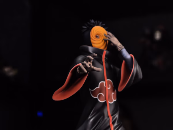 Naruto Akatsuki Studio Obito Uchiha Resin Statue 1 min