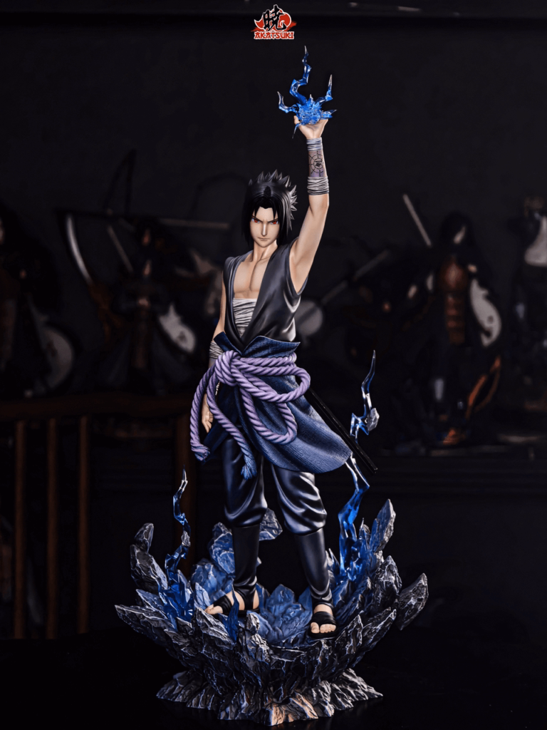 Naruto Akatsuki Studio Sasuke Resin Statue