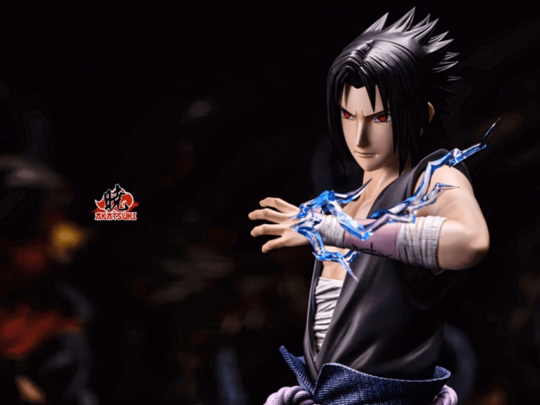 Naruto Akatsuki Studio Sasuke Resin Statue 2