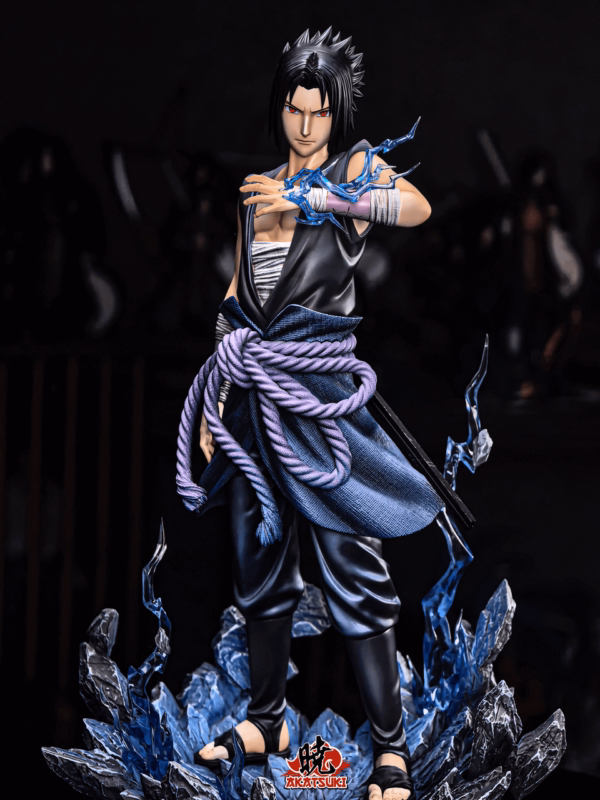 Naruto Akatsuki Studio Sasuke Resin Statue 3