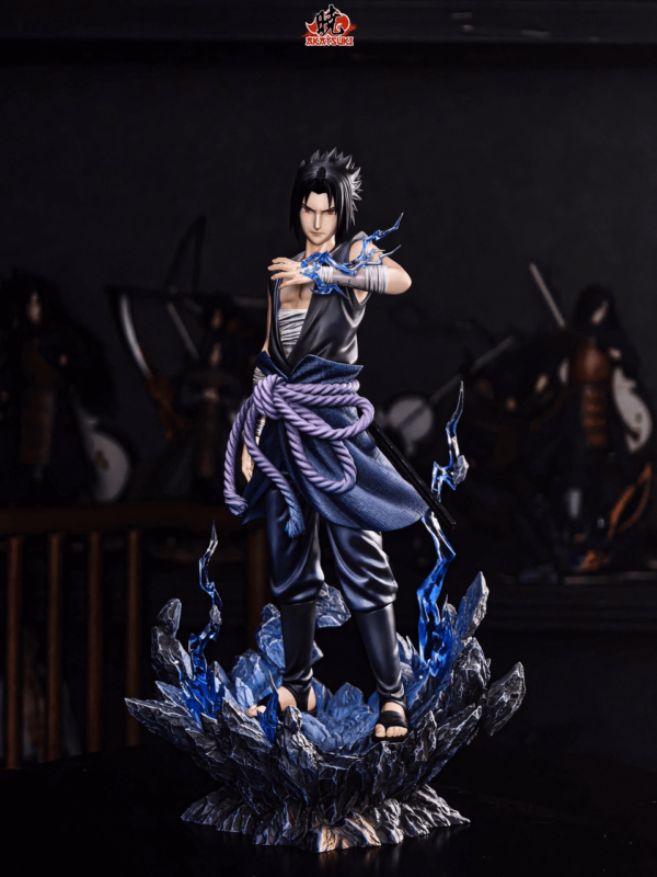 Naruto Akatsuki Studio Sasuke Resin Statue 5