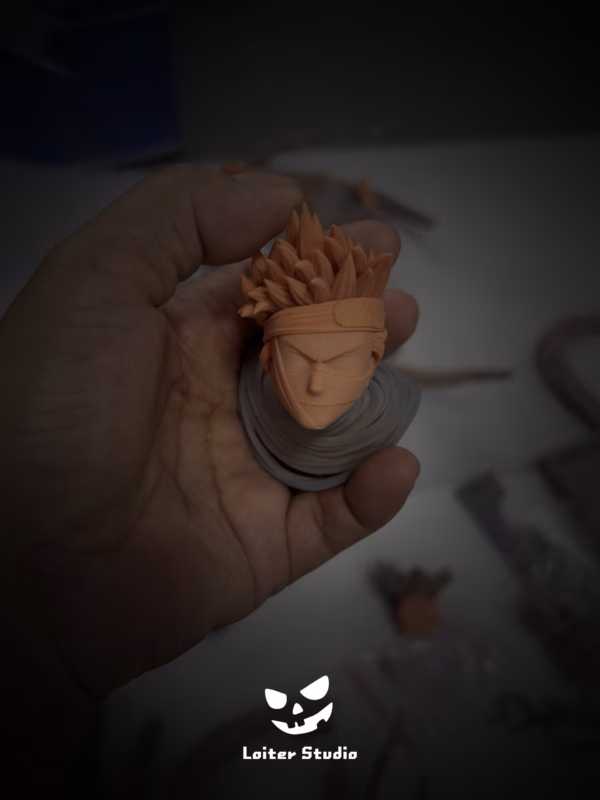 Naruto Loiter Studio Zabuza Vs Kakashi Resin Statue 3