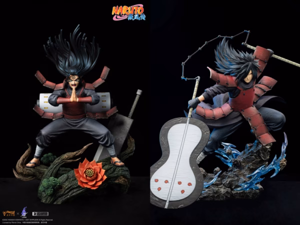 Naruto PickStar Studio Senju Hashirama x Uchiha Madara Licensed Resin Statue 2
