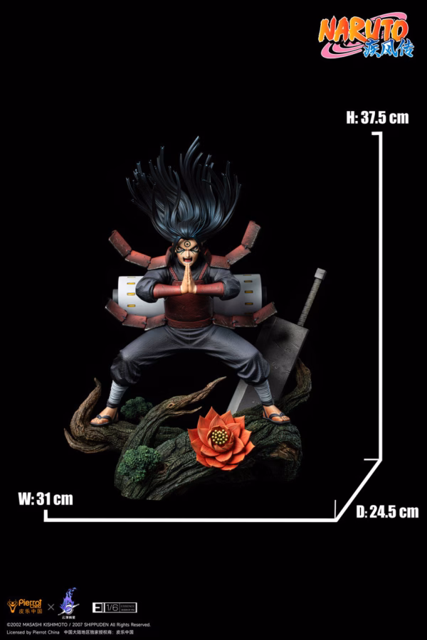 Naruto PickStar Studio Senju Hashirama x Uchiha Madara Licensed Resin Statue 5