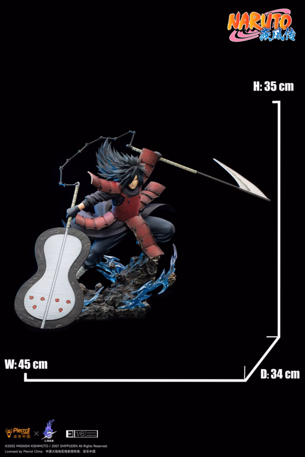 Naruto PickStar Studio Senju Hashirama x Uchiha Madara Licensed Resin Statue 6