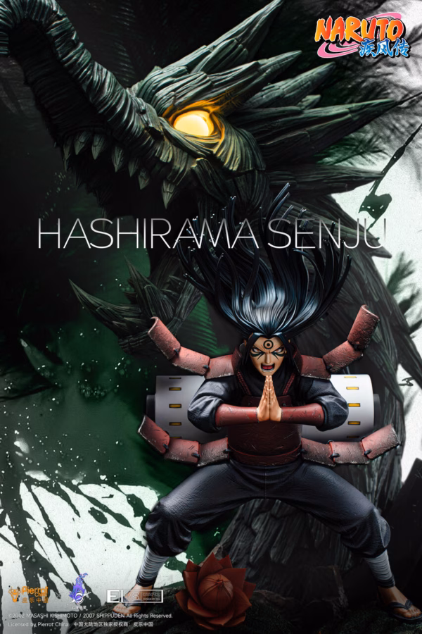 Naruto PickStar Studio Senju Hashirama x Uchiha Madara Licensed Resin Statue 8