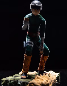 Naruto Sign Studio Youth Rock Lee Resin Statue