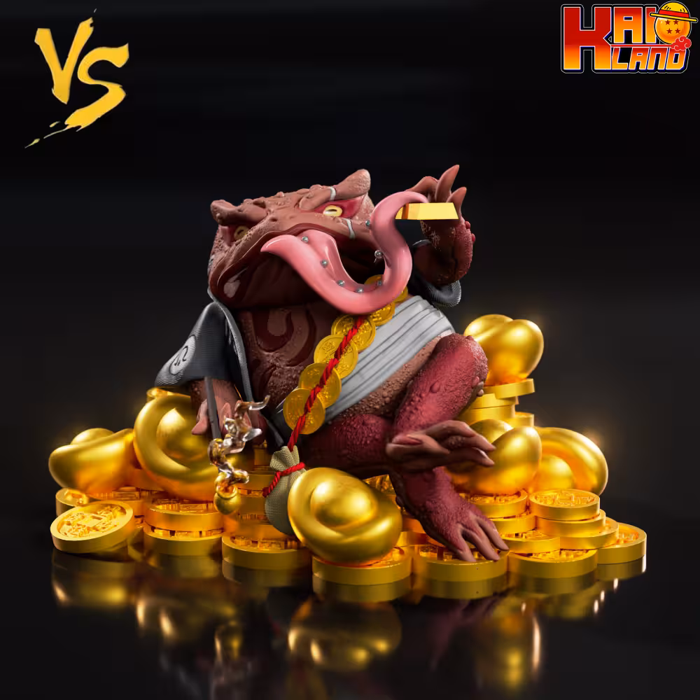 Naruto VS Studio Gamabunta Resin Statue