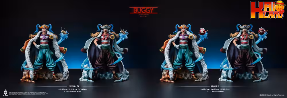 One Piece DX Studio Buggy Resin Statue