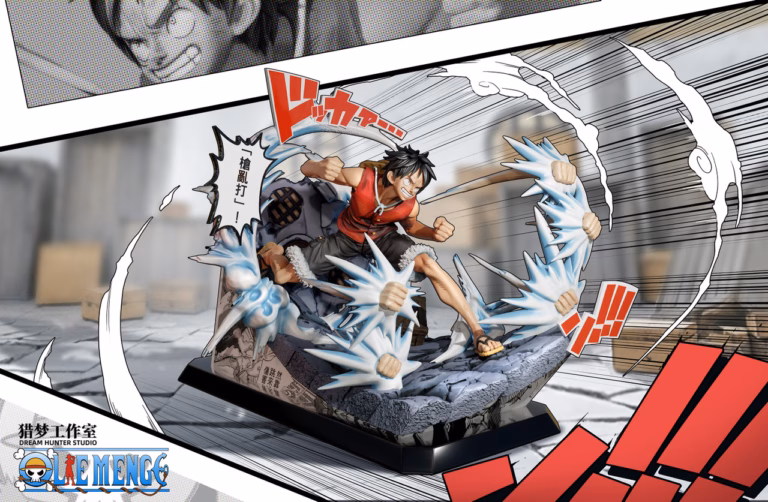 One Piece Dream Hunter Studio Monkey D Luffy Resin Statue