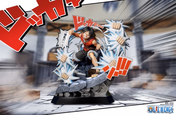 One Piece Dream Hunter Studio Monkey D Luffy Resin Statue 2