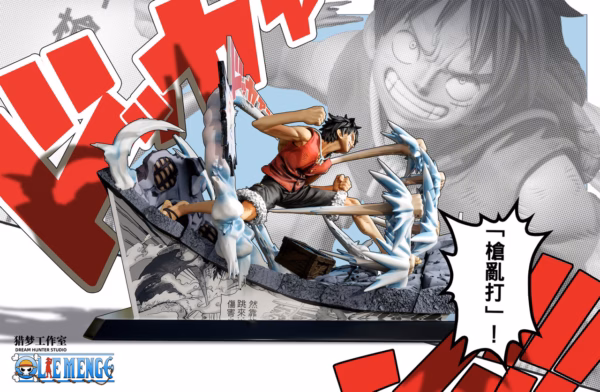 One Piece Dream Hunter Studio Monkey D Luffy Resin Statue 3