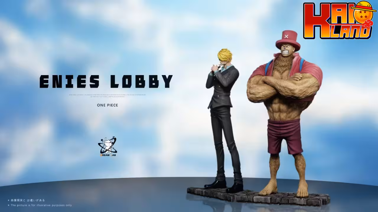 One Piece Dream Lab Studio Sanji x Chopper Resin Statue