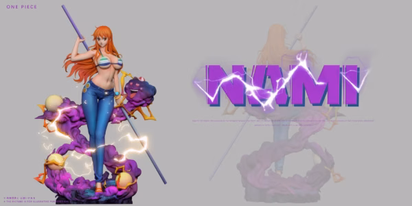 One Piece Jinshan Studio Nami Two Years Later Resin Statue 2
