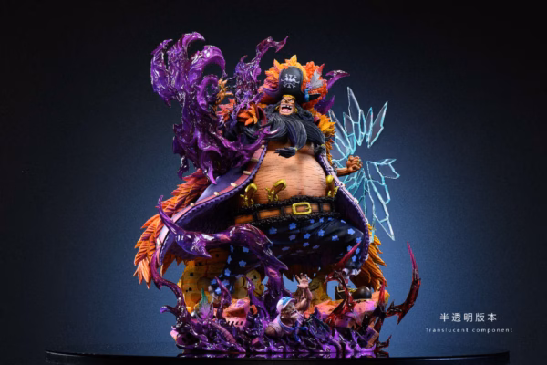 One Piece LX Studio x SY Studio Marshall Teach Kurohige Resin Statue 2