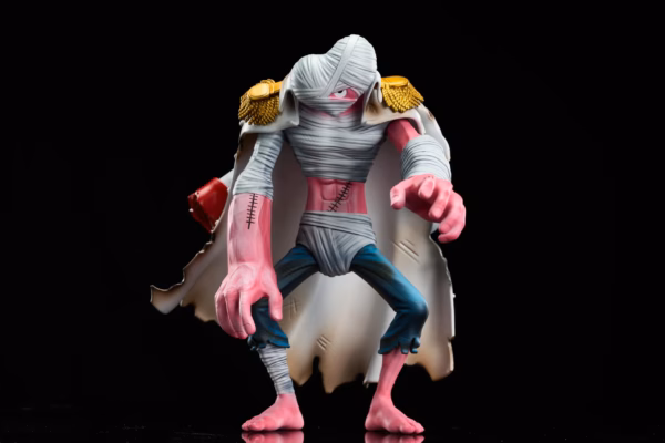 One Piece Long Hu Studio Zombie Navy Bear x Bandage Trooper Resin Statue 2