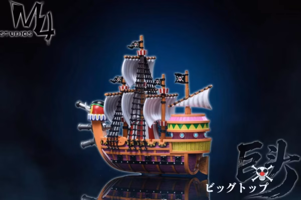One Piece M4 Studio Buggy Pirate Ship Resin Statue 2