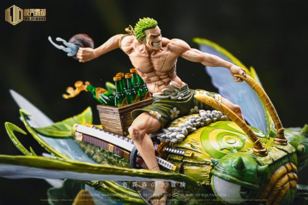 One Piece MJ Studio Roronoa Zoro Resin Statue 2