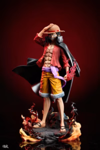 One Piece Man Zang Studio Onigashima Luffy Resin Statue