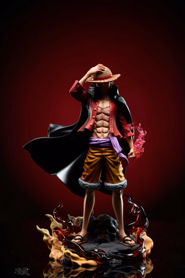 One Piece Man Zang Studio Onigashima Luffy Resin Statue 4
