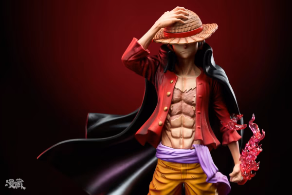 One Piece Man Zang Studio Onigashima Luffy Resin Statue 5