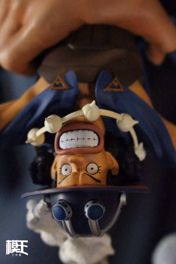 One Piece Mo Wang Studio Chopper X Zoro X Sanji X Franky X Usopp Resin Statue 4