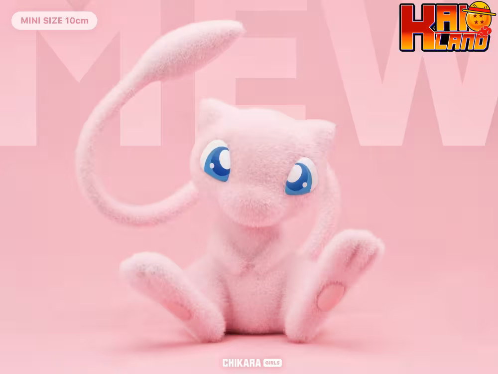 Pokemon Chikara Studio Mew Resin Statue