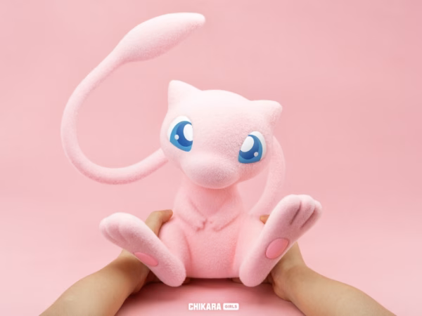 Pokemon Chikara Studio Mew Resin Statue 2