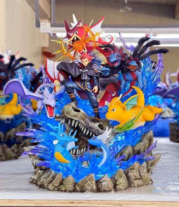 Pokemon Egg Studio Lance Resin Statue 3