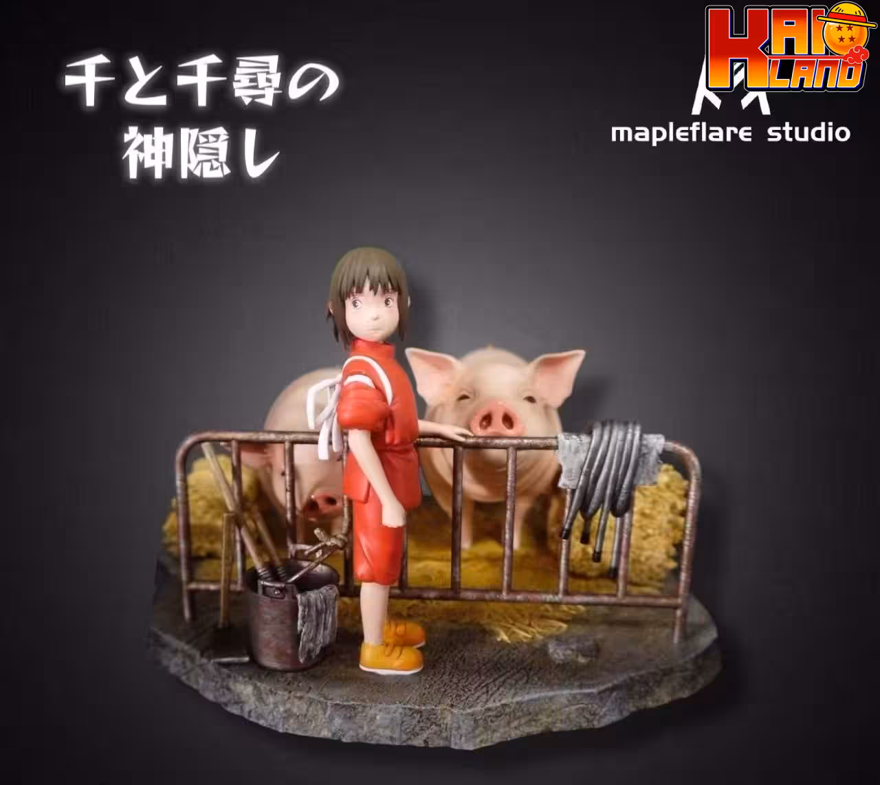 Spirited Away Mapleflare Studio Chihiro x Her Parents Resin Statue