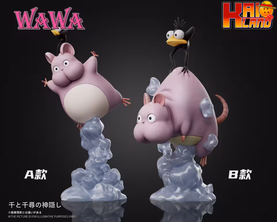Spirited Away WAWA Studio Flying Boh Resin Statue