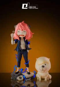 Spy x Family Qian Jin Studio Anya Cosplay Sanji Resin Statue