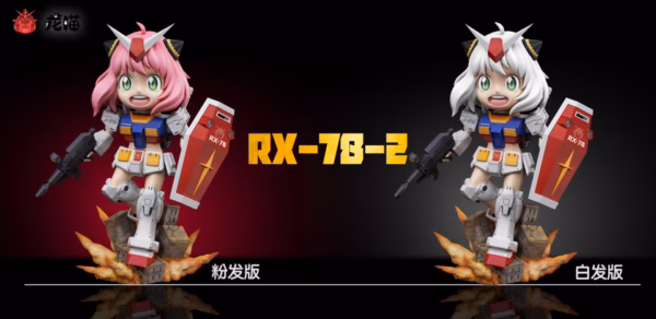 Spy x Family RX Studio Anya Cos Gundam Resin Statue 4