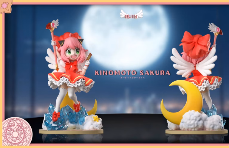 Spy x Family Ruin Studio Anya Cos Sakura Kinomoto Resin Statue