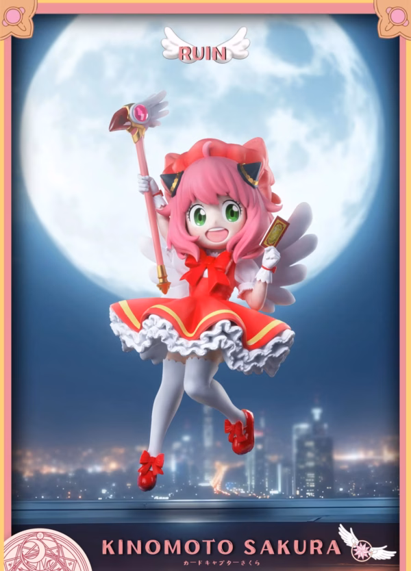 Spy x Family Ruin Studio Anya Cos Sakura Kinomoto Resin Statue