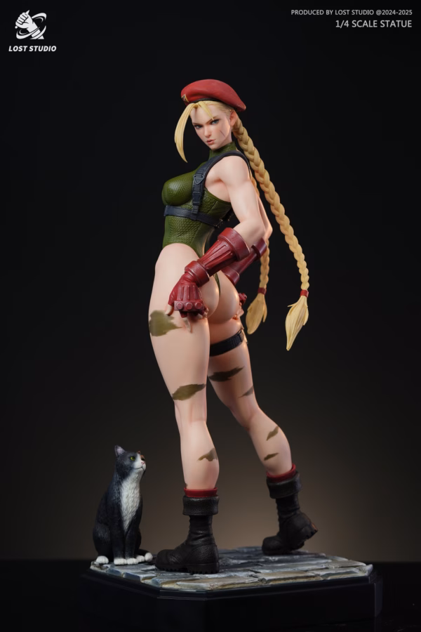 Street Fighter Lost Studio Cammy Killer Bee Resin Statue 1