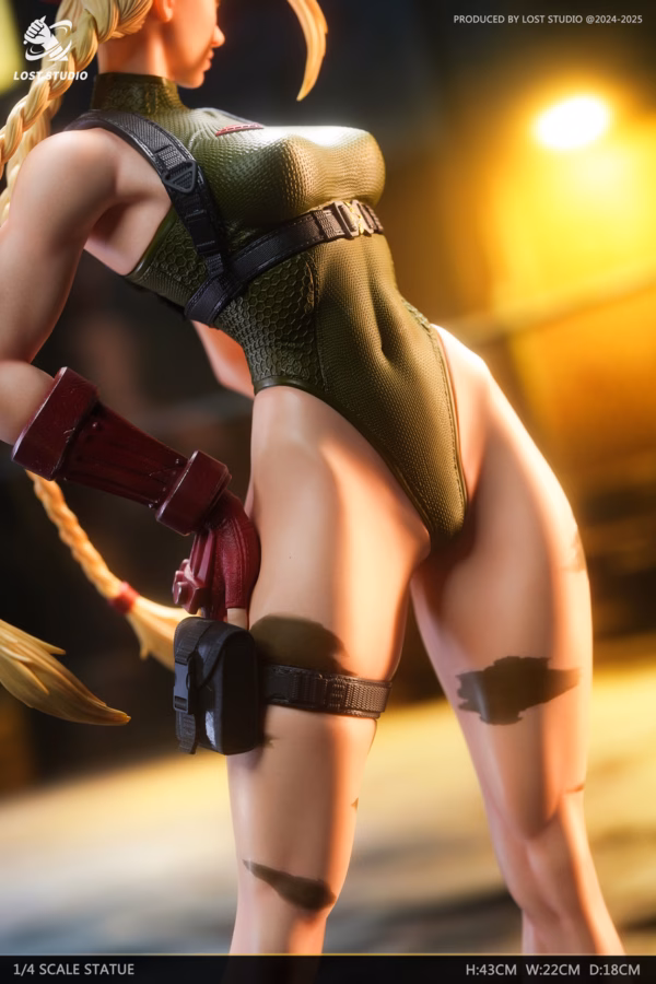 Street Fighter Lost Studio Cammy Killer Bee Resin Statue 5