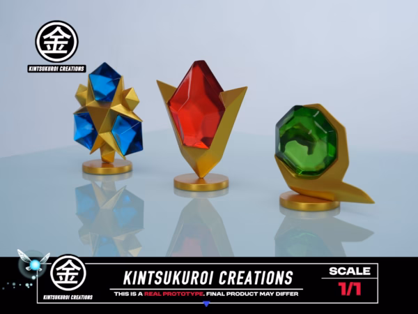 The Legend of Zelda Kintsukuroi Creations Spiritual Stones Resin Statue 4
