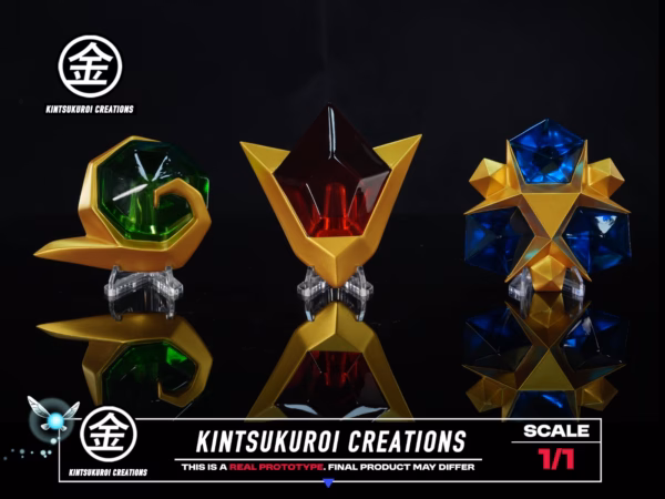 The Legend of Zelda Kintsukuroi Creations Spiritual Stones Resin Statue 5