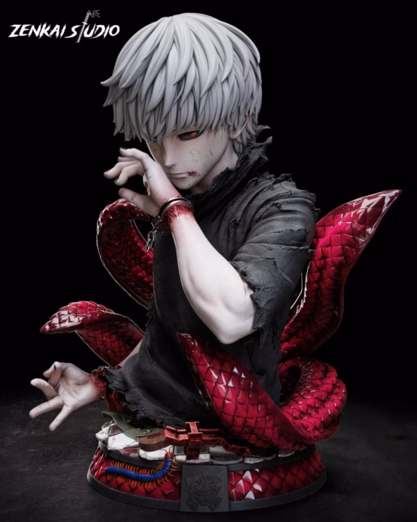 Tokyo Ghoul Zenkai Studio Kaneki Ken Bust Resin Statue 3