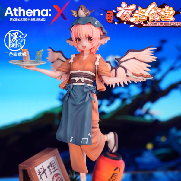 Touhou Mystias Izakaya Athena X Studio Mystia Lorelei Resin Statue 2