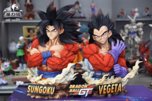 Dragon Ball Violent Bear Studio SSJ4 Goku Resin Statue