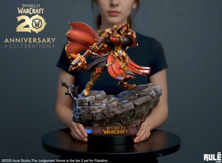 World of Warcraft Alue Studio Judgement Armor Resin Statue