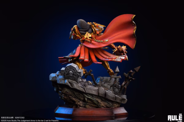 World of Warcraft Alue Studio Judgement Armor Resin Statue 2