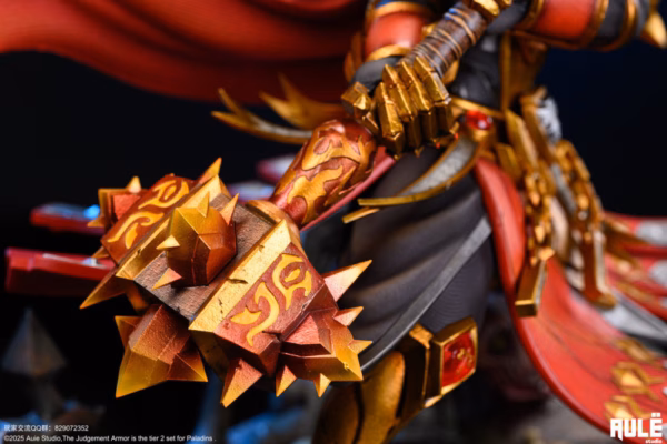 World of Warcraft Alue Studio Judgement Armor Resin Statue 3