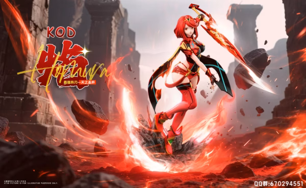 Xenoblade Chronicles KOD Studio Pyra Resin Statue 4